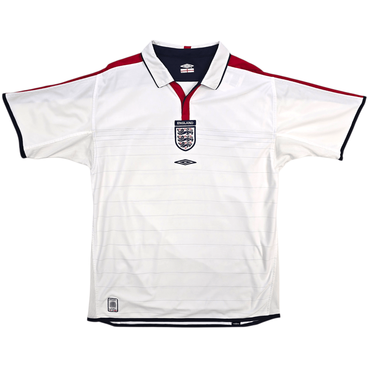 2003/05 England Home Football Shirt (L) Umbro - Football Finery - FF304310