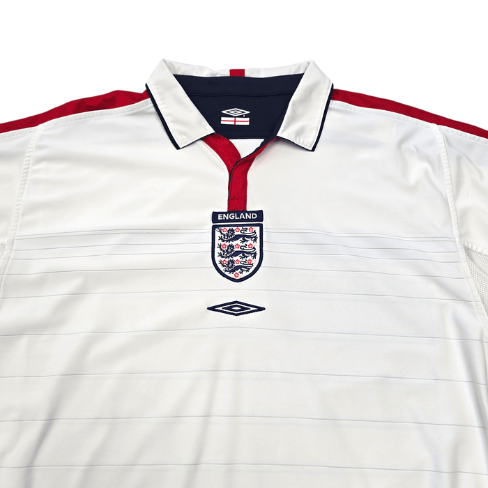 2003/05 England Home Football Shirt (L) Umbro - Football Finery - FF305815