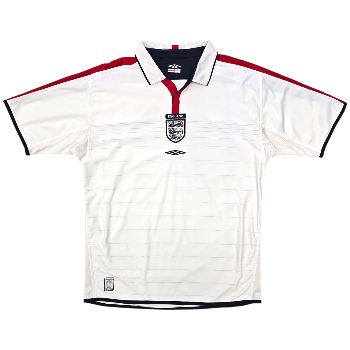 2003/05 England Home Football Shirt (L) Umbro - Football Finery - FF305815