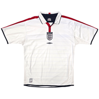 2003/05 England Home Football Shirt (L) Umbro - Football Finery - FF305815