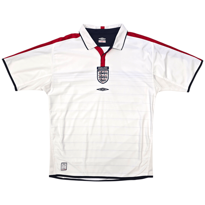 2003/05 England Home Football Shirt (L) Umbro - Football Finery - FF305815