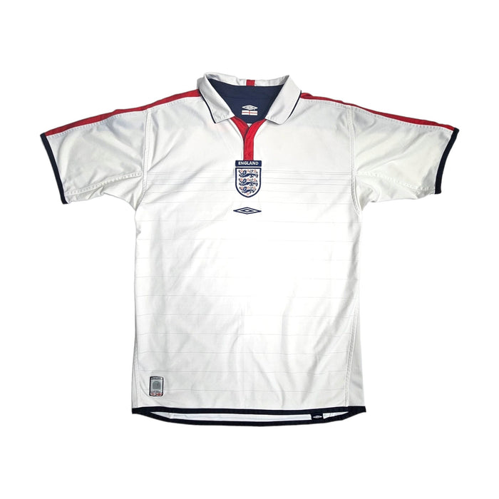 2003/05 England Home Football Shirt (M) Umbro - Football Finery - FF203276