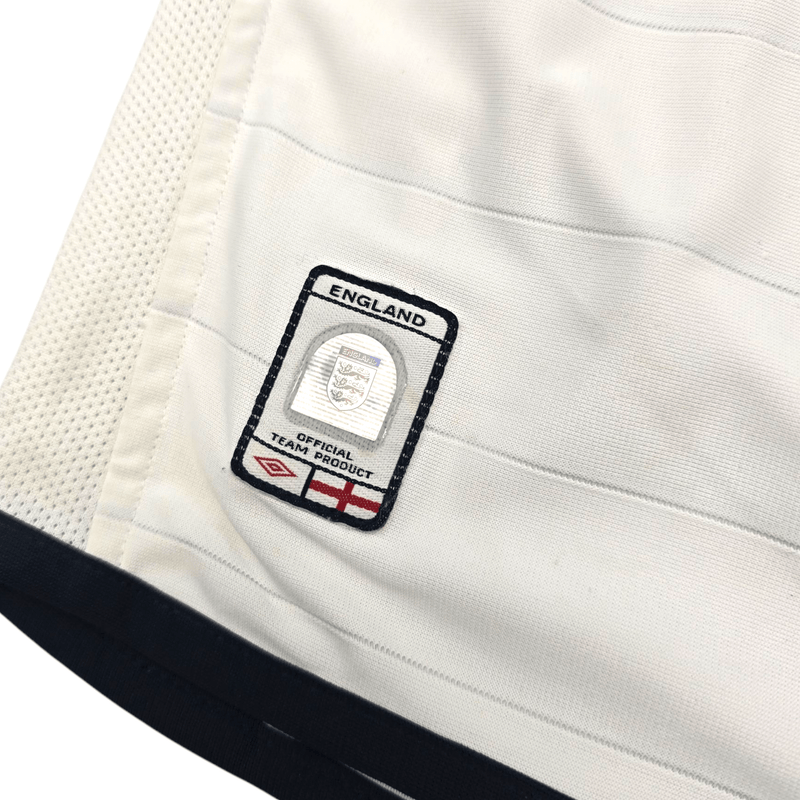 2003/05 England Home Football Shirt (S) Umbro 5 Ferdinand - Football Finery - FF300629