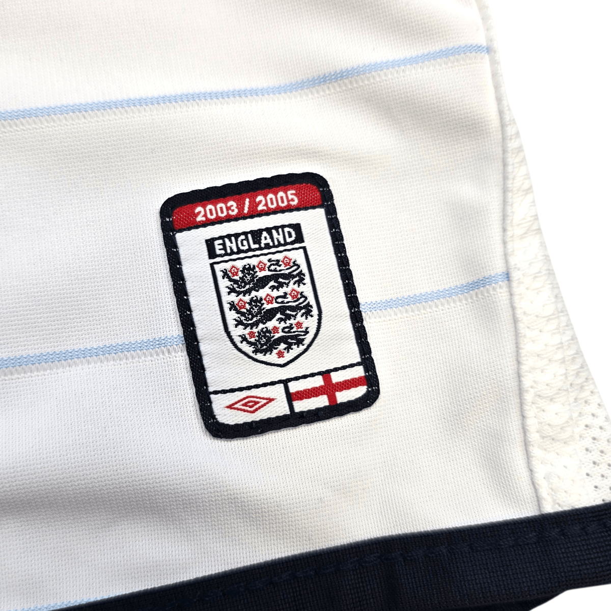 2003/05 England Home Football Shirt (XL) Umbro 7 Beckham - Football Finery - FF303151