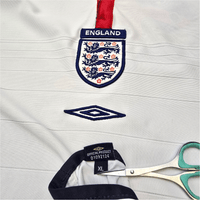 2003/05 England Home Football Shirt (XL) Umbro - Football Finery - FF302985