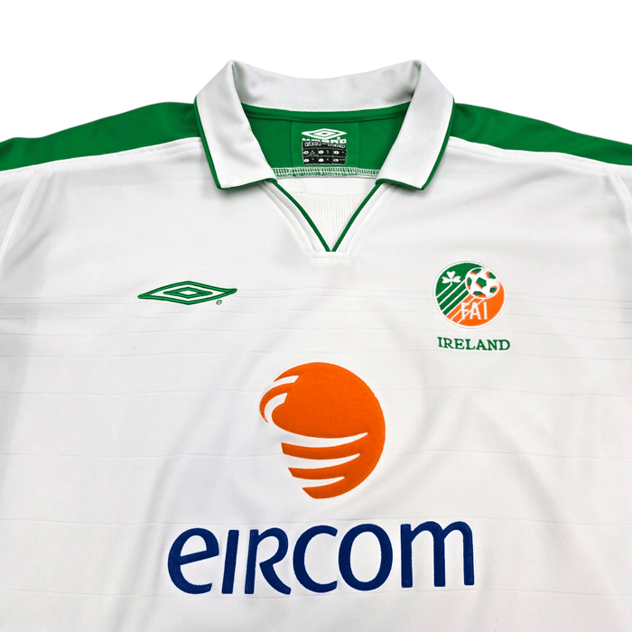 2003/05 Ireland Away Football Shirt (XL) Umbro - Football Finery - FF303542