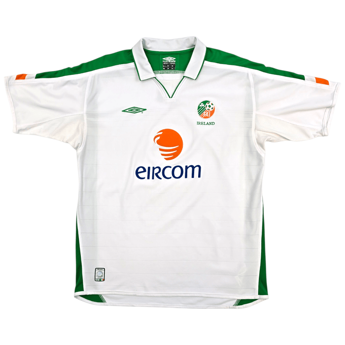 2003/05 Ireland Away Football Shirt (XL) Umbro - Football Finery - FF303542