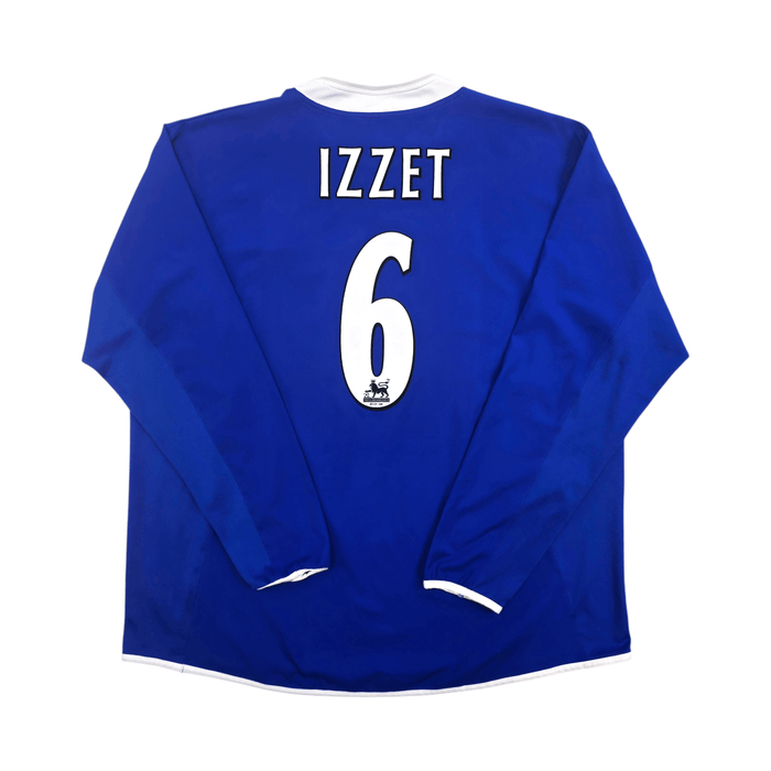 2003/05 Leicester City Home Football Shirt (3XL) Le Coq Sportif 6 Izzet - Football Finery - FF303875