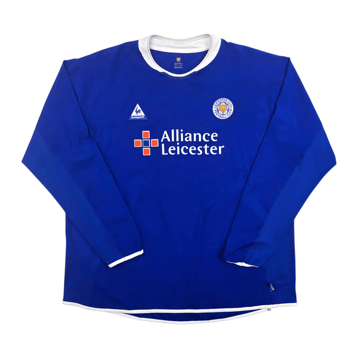 2003/05 Leicester City Home Football Shirt (3XL) Le Coq Sportif 6 Izzet - Football Finery - FF303875
