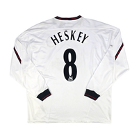 2003/05 Liverpool Away Football Shirt (2XL) Reebok 8 Heskey - Football Finery - FF302554
