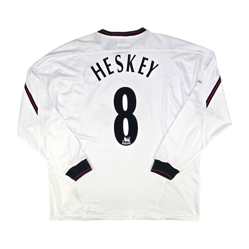 2003/05 Liverpool Away Football Shirt (2XL) Reebok 8 Heskey - Football Finery - FF302554