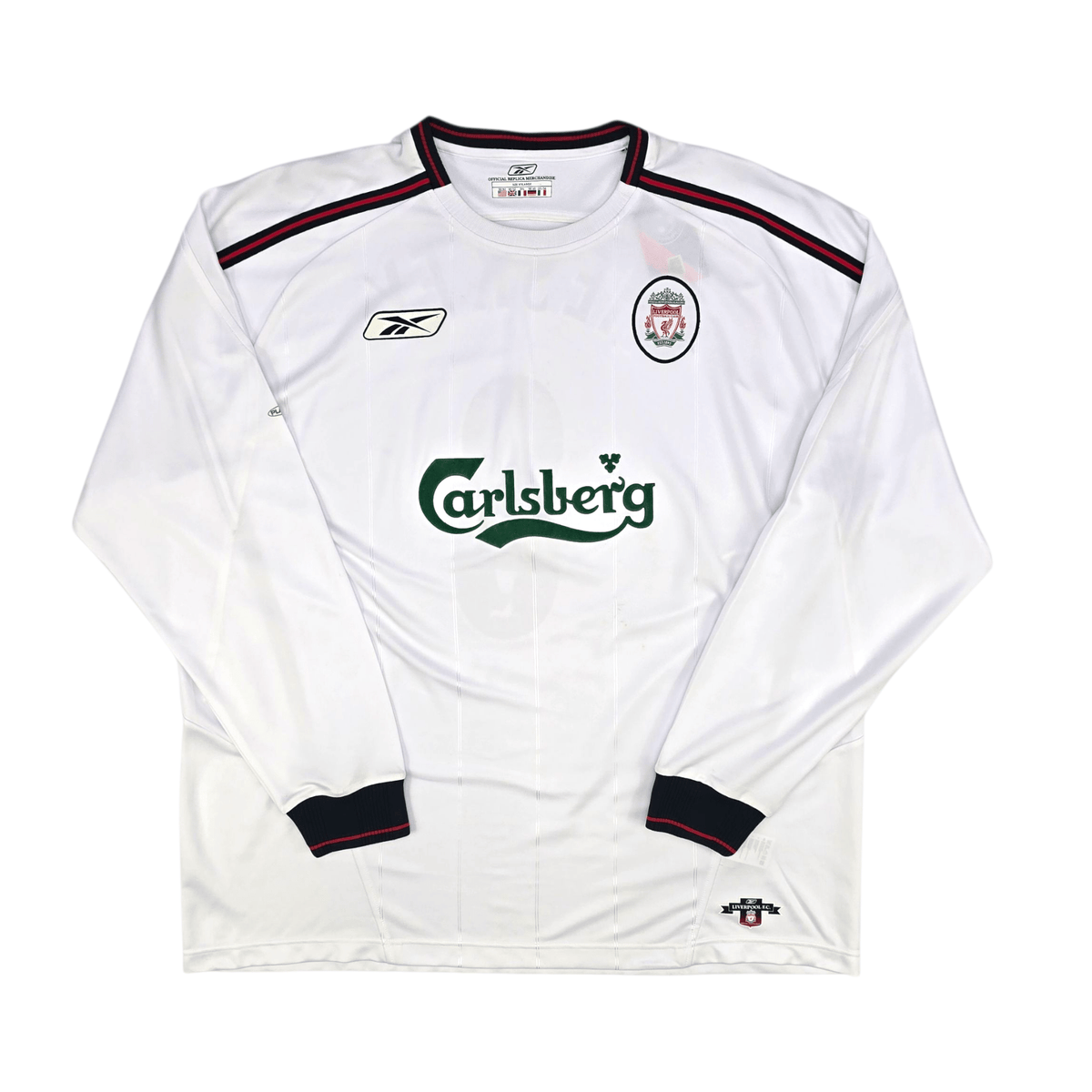 2003/05 Liverpool Away Football Shirt (2XL) Reebok 8 Heskey - Football Finery - FF302554