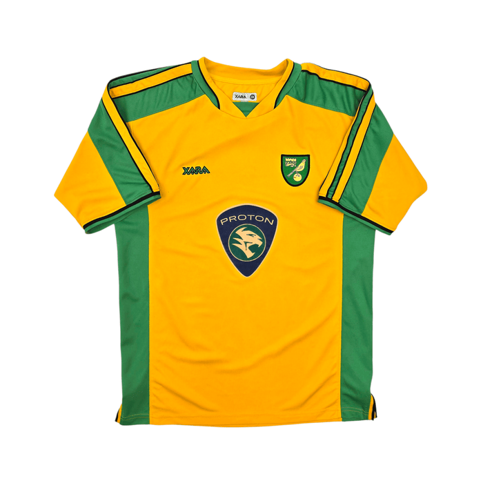 2003/05 Norwich City Home Football Shirt (M) Xara - Football Finery - FF303517