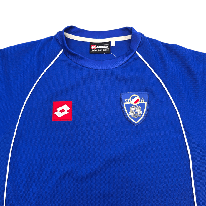 2003/05 Serbia & Montenegro Home Football Shirt (2XL) Lotto - Football Finery - FF304227