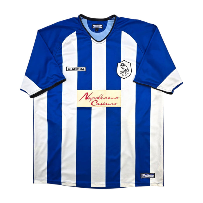 2003/05 Sheffield Wednesday Home Football Shirt (XL) Diadora - Football Finery - FF307583