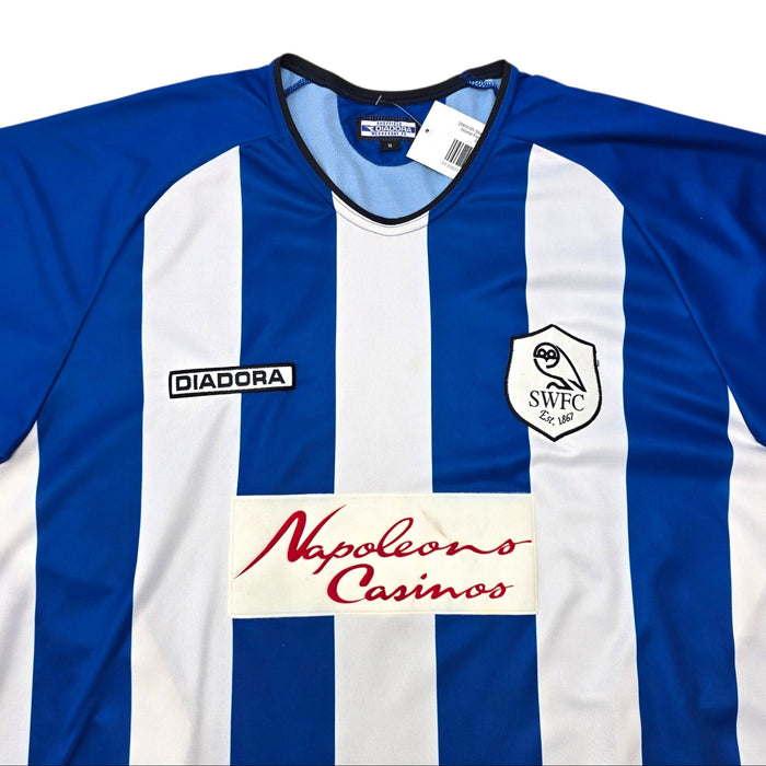 2003/05 Sheffield Wednesday Home Football Shirt (XL) Diadora - Football Finery - FF308057