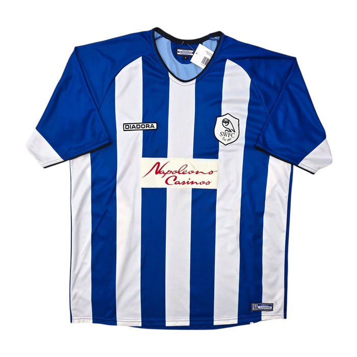 2003/05 Sheffield Wednesday Home Football Shirt (XL) Diadora - Football Finery - FF308057