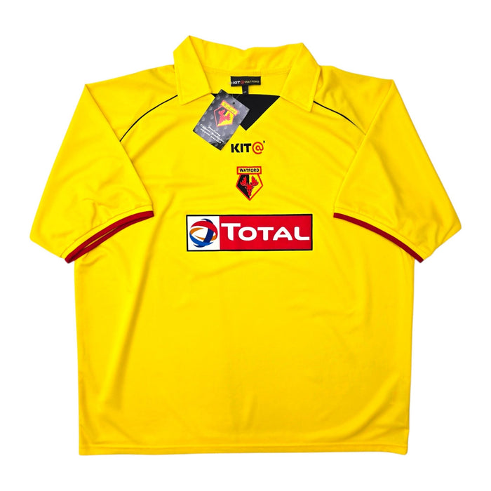 2003/05 Watford Home Football Shirt (3XL) Kit@ (BNWTs) - Football Finery - FF307633