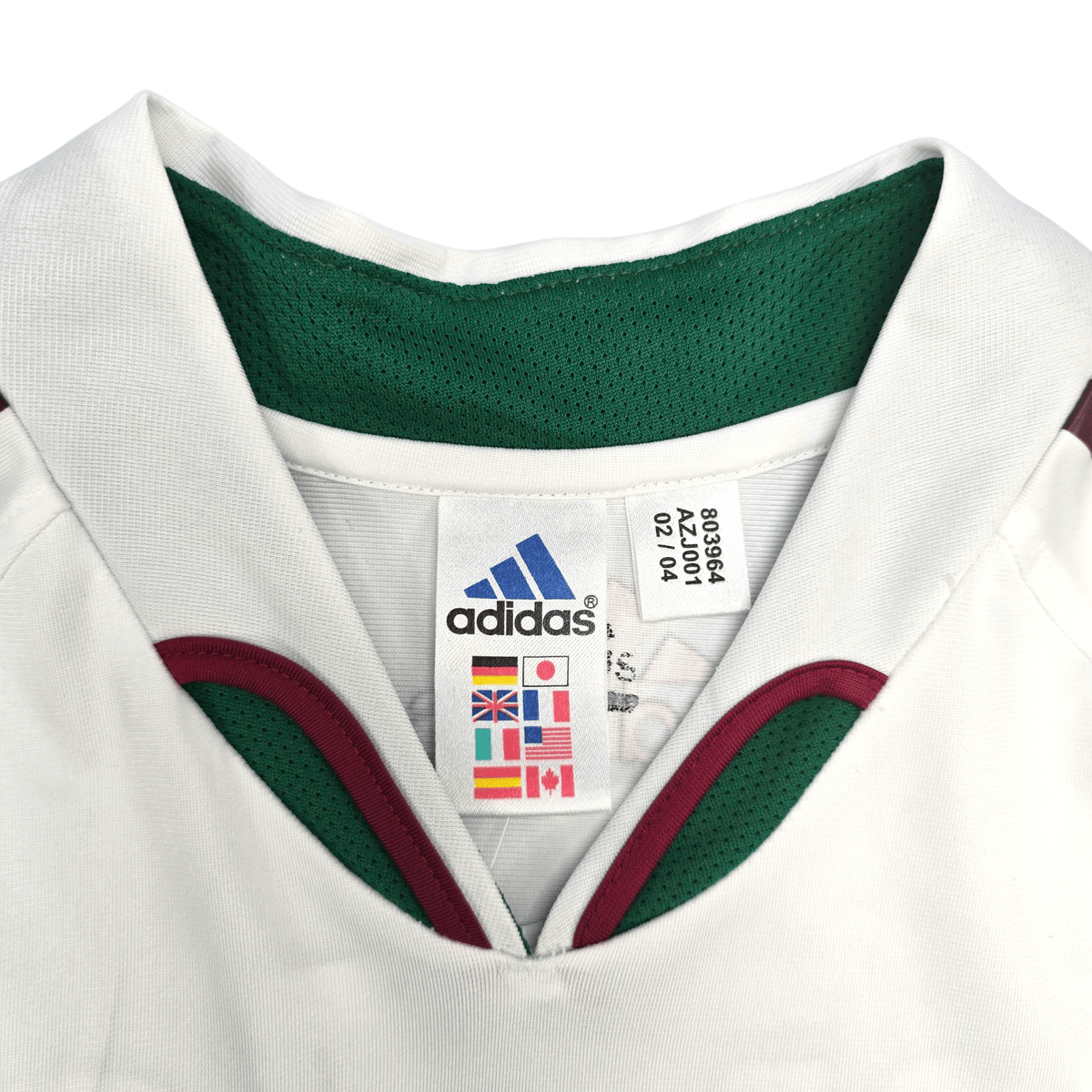 2004 Fluminense Away Football Shirt (M) Adidas 10 - Football Finery - FF302247