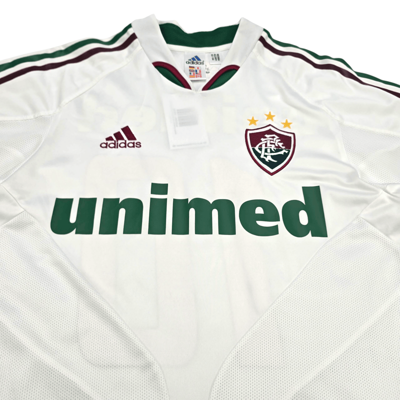 2004 Fluminense Away Football Shirt (M) Adidas 10 - Football Finery - FF302247