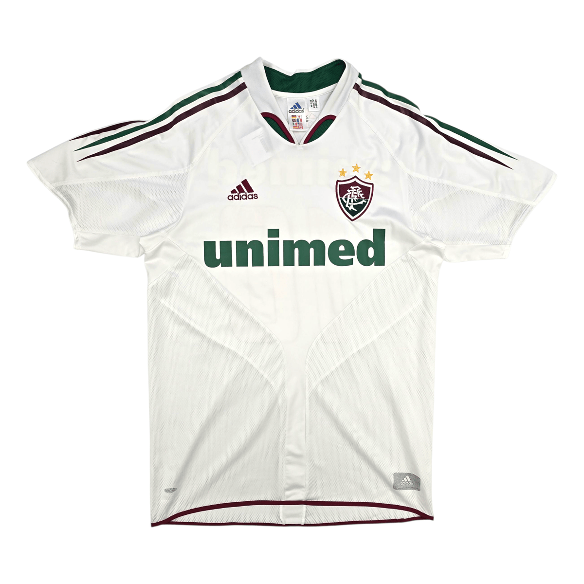 2004 Fluminense Away Football Shirt (M) Adidas 10 - Football Finery - FF302247
