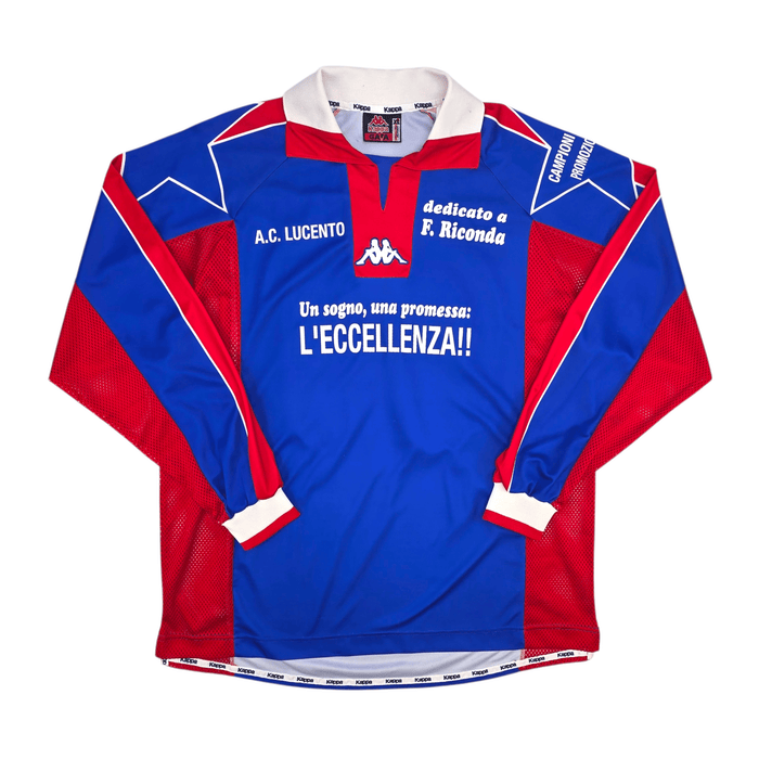 2004/05 AC Lucento Home Football Shirt (XL) Kappa 66 Paolino - Football Finery - FF301099
