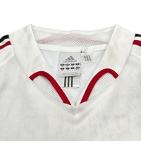 2004/05 AC Milan Away Football Shirt (M) Adidas 7 Shevchenko - Football Finery - FF302910