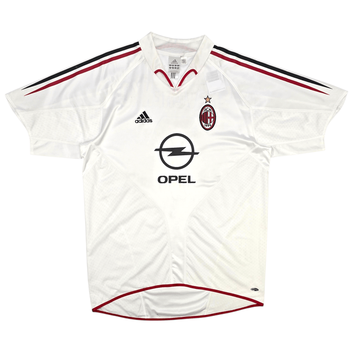 2004/05 AC Milan Away Football Shirt (M) Adidas 7 Shevchenko - Football Finery - FF302910