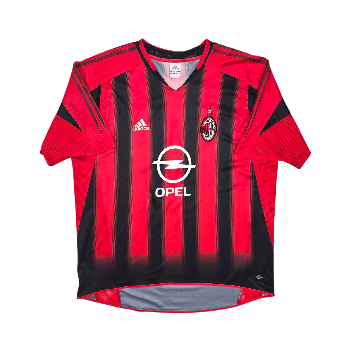 2004/05 AC Milan Home Football Shirt (XL) Adidas 10 Rui Costa - Football Finery - FF300577A
