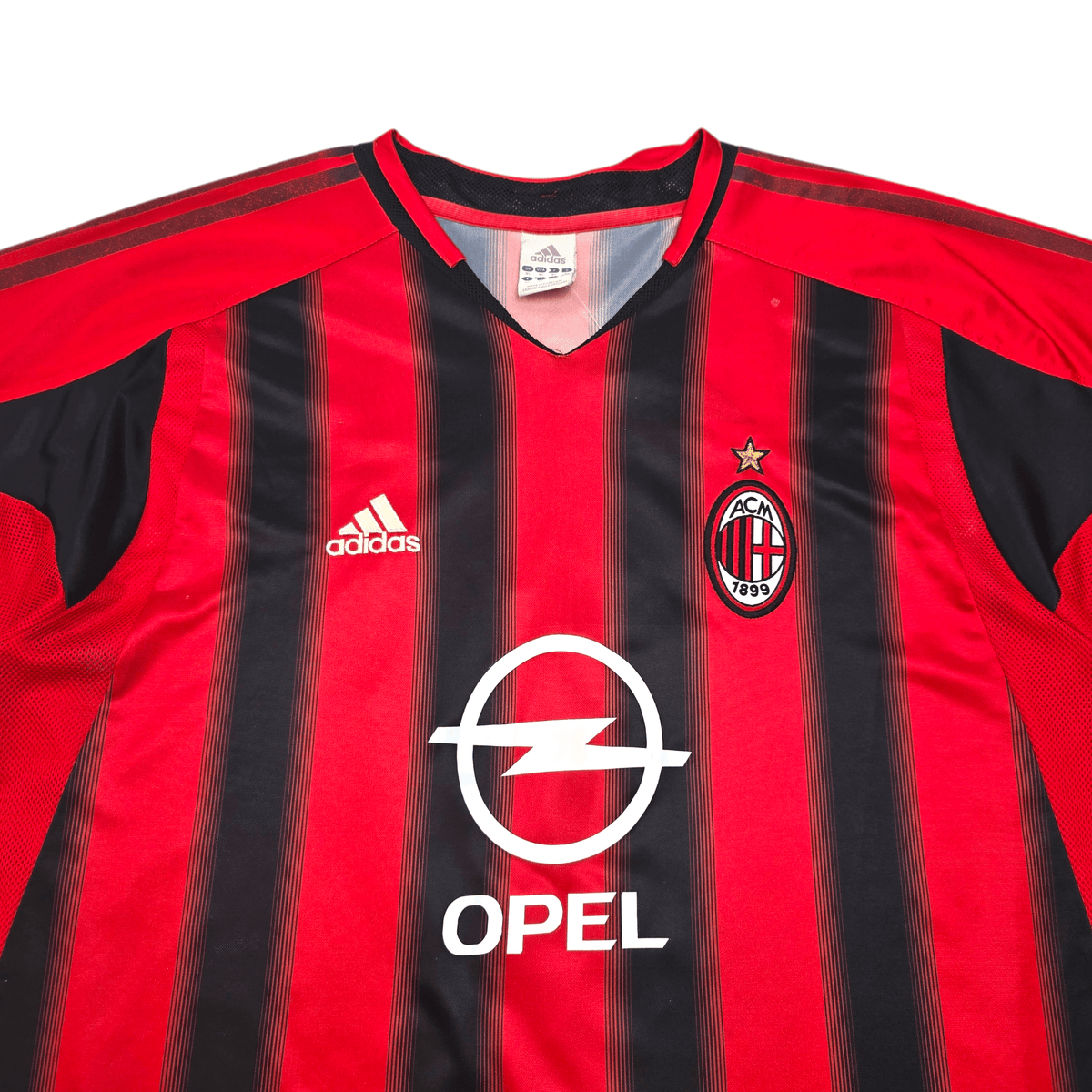 2004/05 AC Milan Home Football Shirt (XL) Adidas 10 Rui Costa - Football Finery - FF300577A