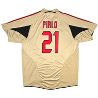 2004/05 AC Milan Third Football Shirt (XL) Adidas 21 Pirlo - Football Finery - FF302694
