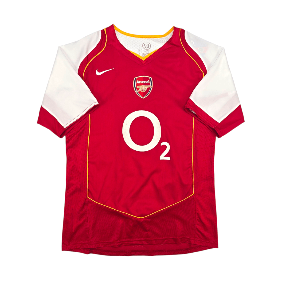 2004/05 Arsenal Home Football Shirt (M) Nike 14 Henry - Football Finery - FF302739
