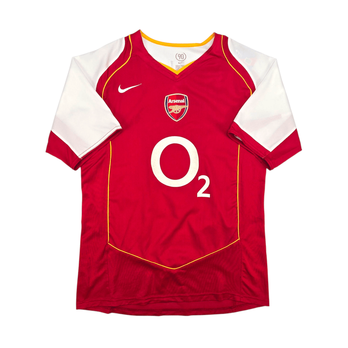 2004/05 Arsenal Home Football Shirt (M) Nike 14 Henry - Football Finery - FF302739