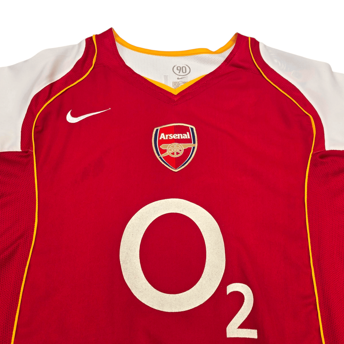 2004/05 Arsenal Home Football Shirt (M) Nike 14 Henry - Football Finery - FF302739