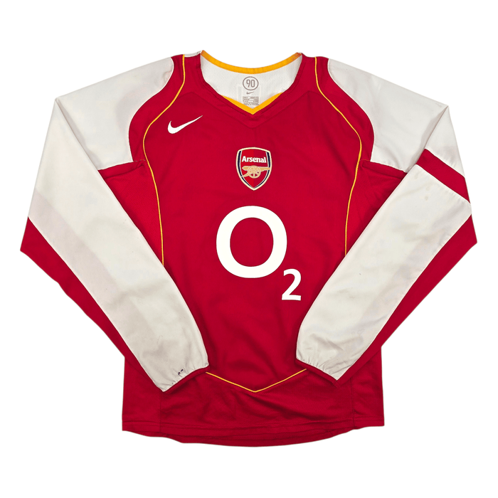 2004/05 Arsenal Home Football Shirt (S) Nike 14 Henry - Football Finery - FF303025