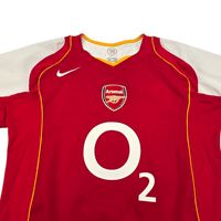 2004/05 Arsenal Home Football Shirt (S) Nike 14 Henry - Football Finery - FF303025