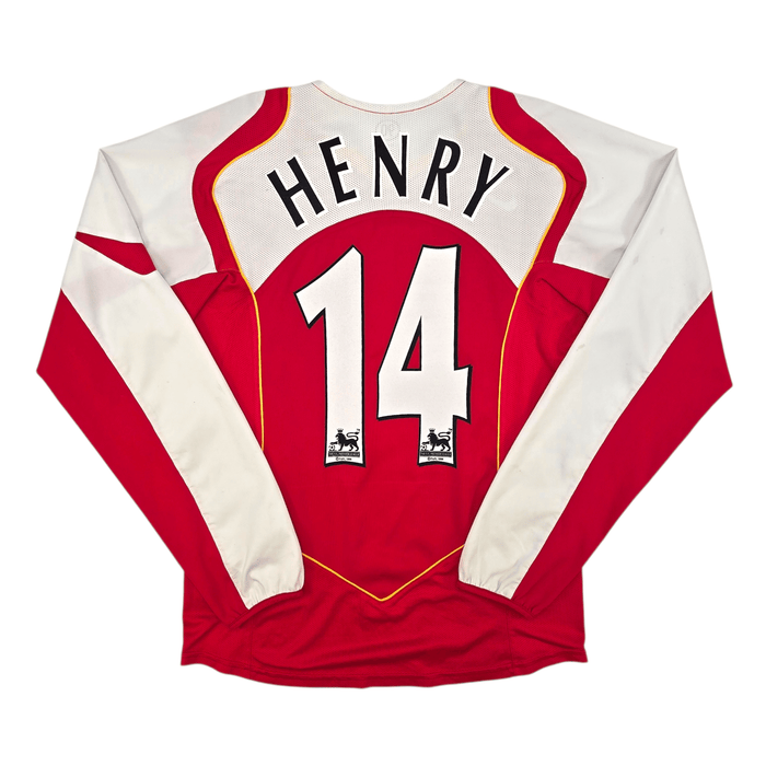 2004/05 Arsenal Home Football Shirt (S) Nike 14 Henry - Football Finery - FF303025