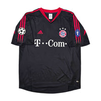 2004/05 Bayern Munich European Football Shirt (L) Adidas 3 Lucio - Football Finery - FF304911