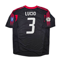 2004/05 Bayern Munich European Football Shirt (L) Adidas 3 Lucio - Football Finery - FF304911
