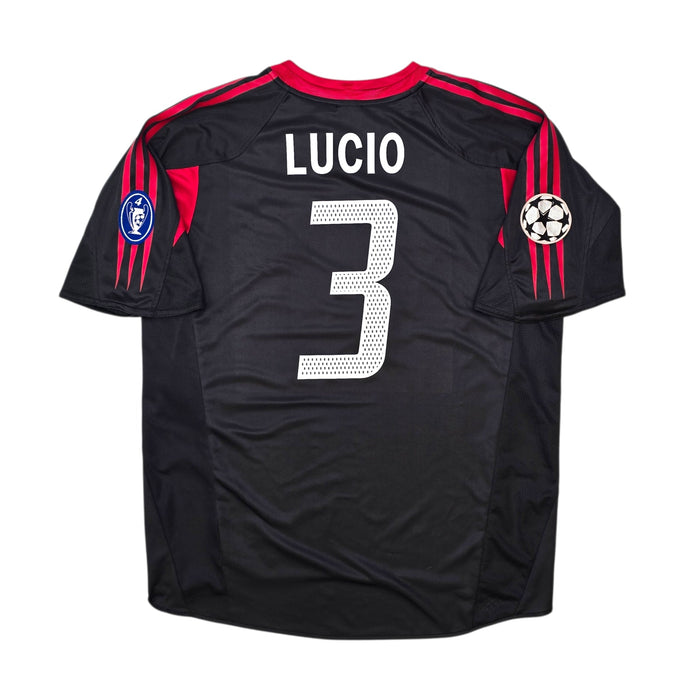 2004/05 Bayern Munich European Football Shirt (L) Adidas 3 Lucio - Football Finery - FF304911
