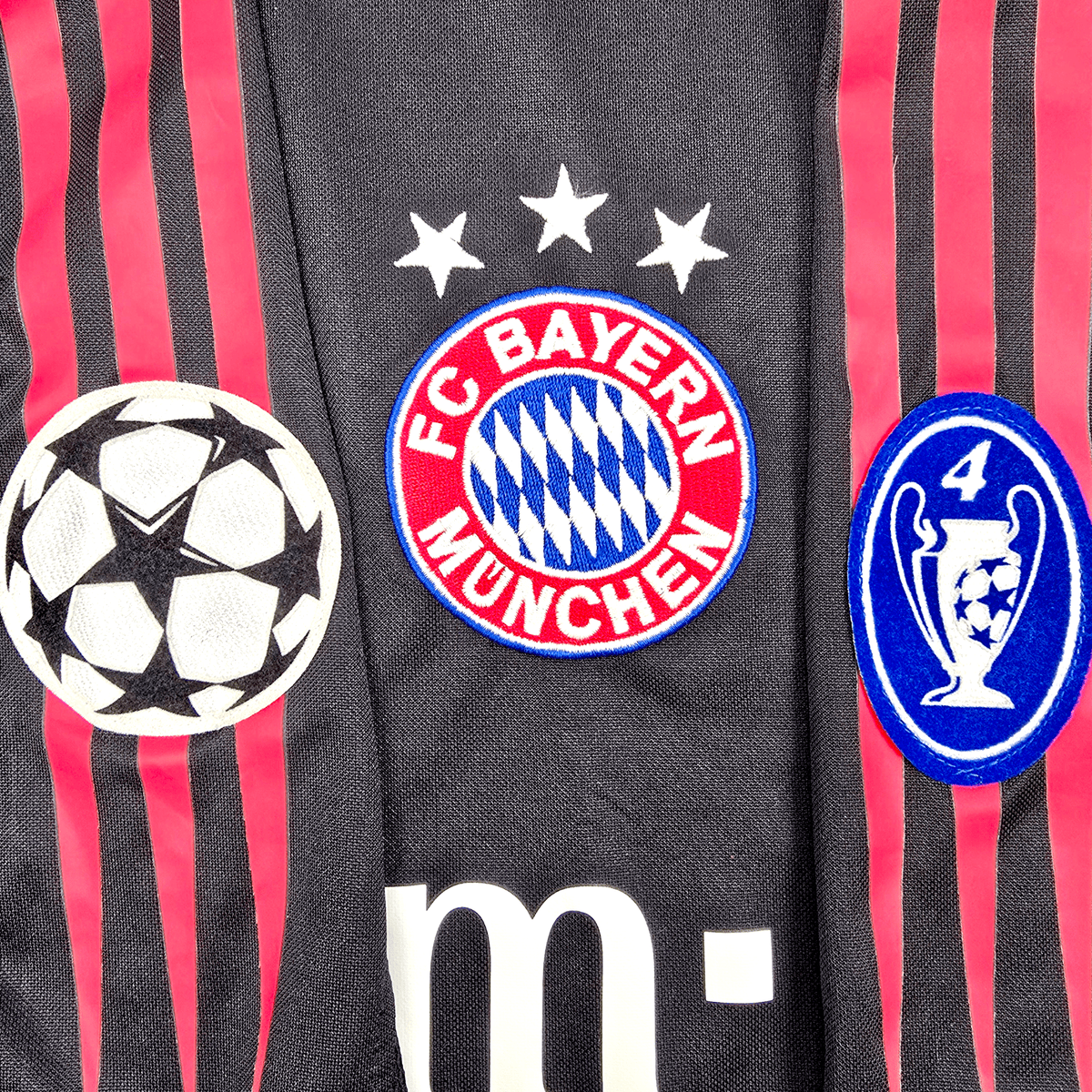 2004/05 Bayern Munich European Football Shirt (L) Adidas 3 Lucio - Football Finery - FF304911