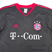 2004/05 Bayern Munich European Football Shirt (L) Adidas 3 Lucio - Football Finery - FF304911