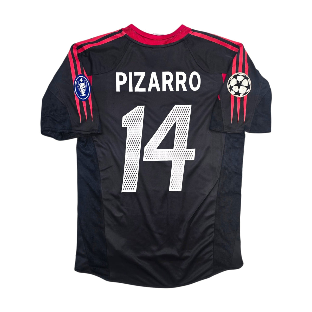 2004/05 Bayern Munich European Football Shirt (S) Adidas 14 Pizarro - Football Finery - FF304910