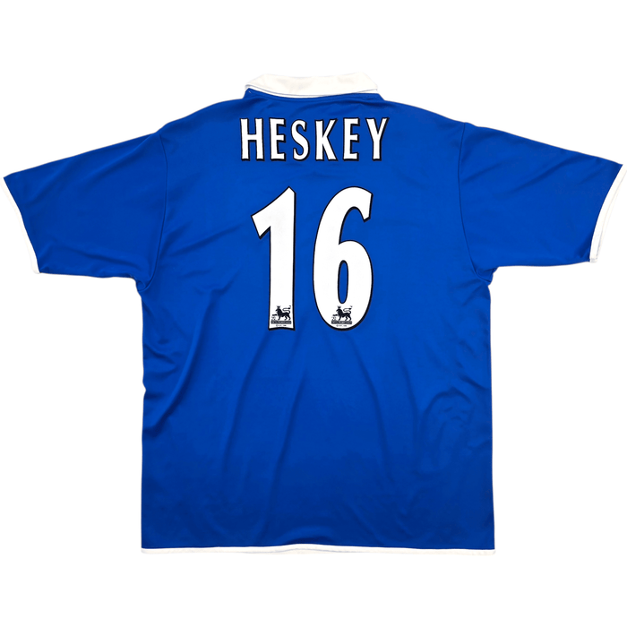 2004/05 Birmingham City Home Football Shirt (XL) Diadora 16 Heskey - Football Finery - FF302528