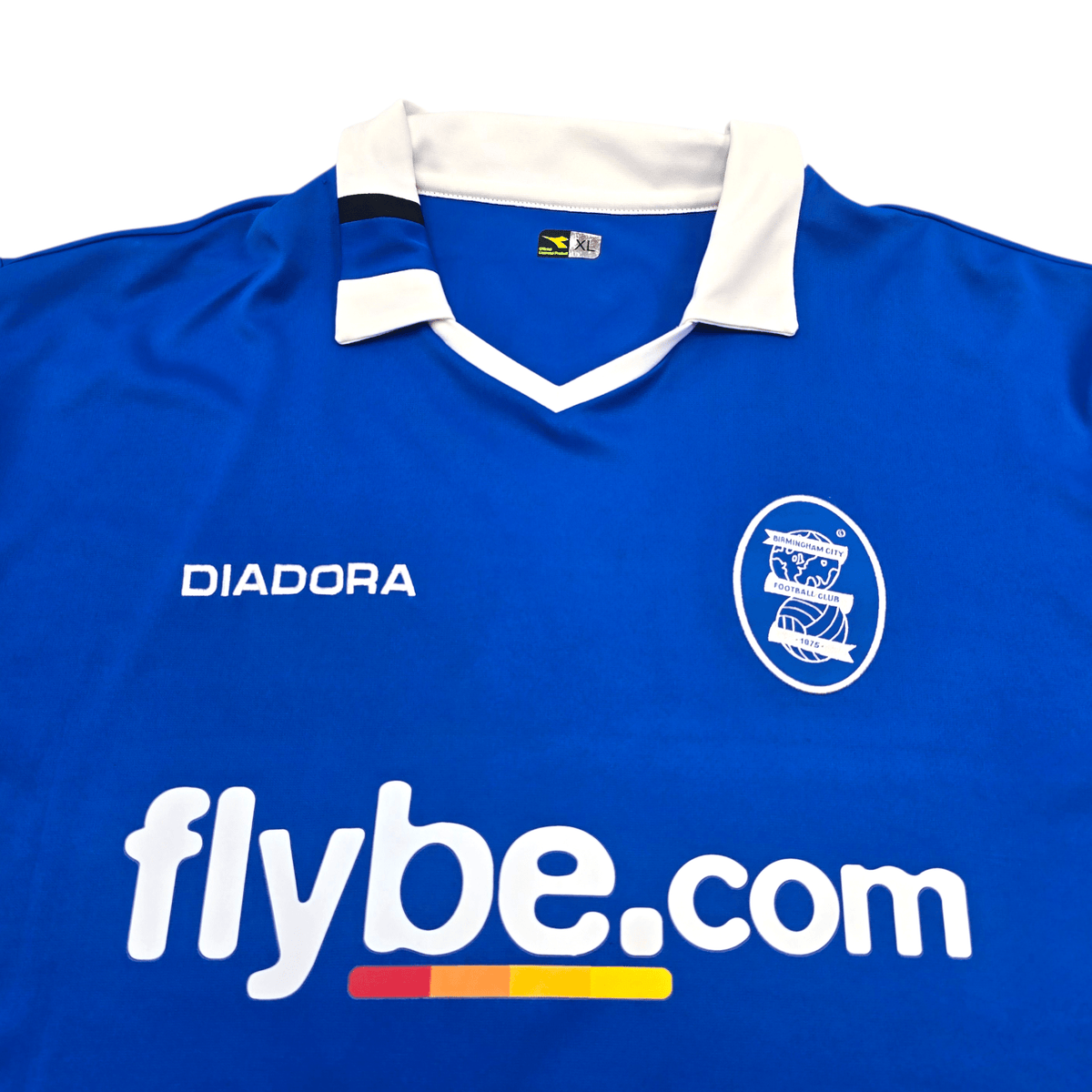 2004/05 Birmingham City Home Football Shirt (XL) Diadora 16 Heskey - Football Finery - FF302528