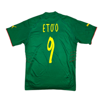 2004/05 Cameroon Home Football Shirt (M) Puma 9 Eto'o - Football Finery - FF300857