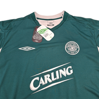 2004/05 Celtic Away Football Shirt (XL) Umbro 7 Juninho (BNWTs) - Football Finery - FF302804