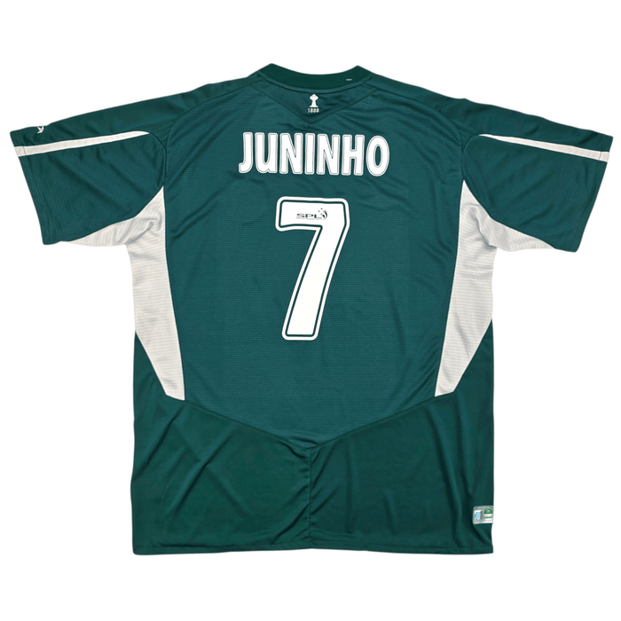 2004/05 Celtic Away Football Shirt (XL) Umbro 7 Juninho (BNWTs) - Football Finery - FF302804
