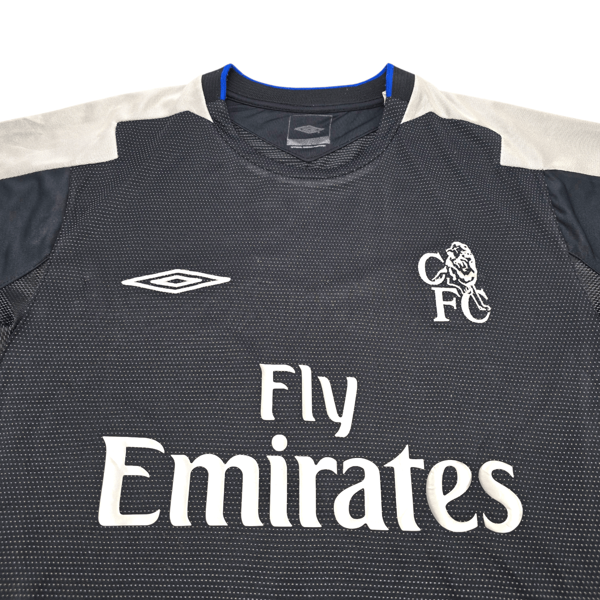 2004/05 Chelsea Away Football Shirt (S) Umbro 15 Drogba - Football Finery - FF302537B