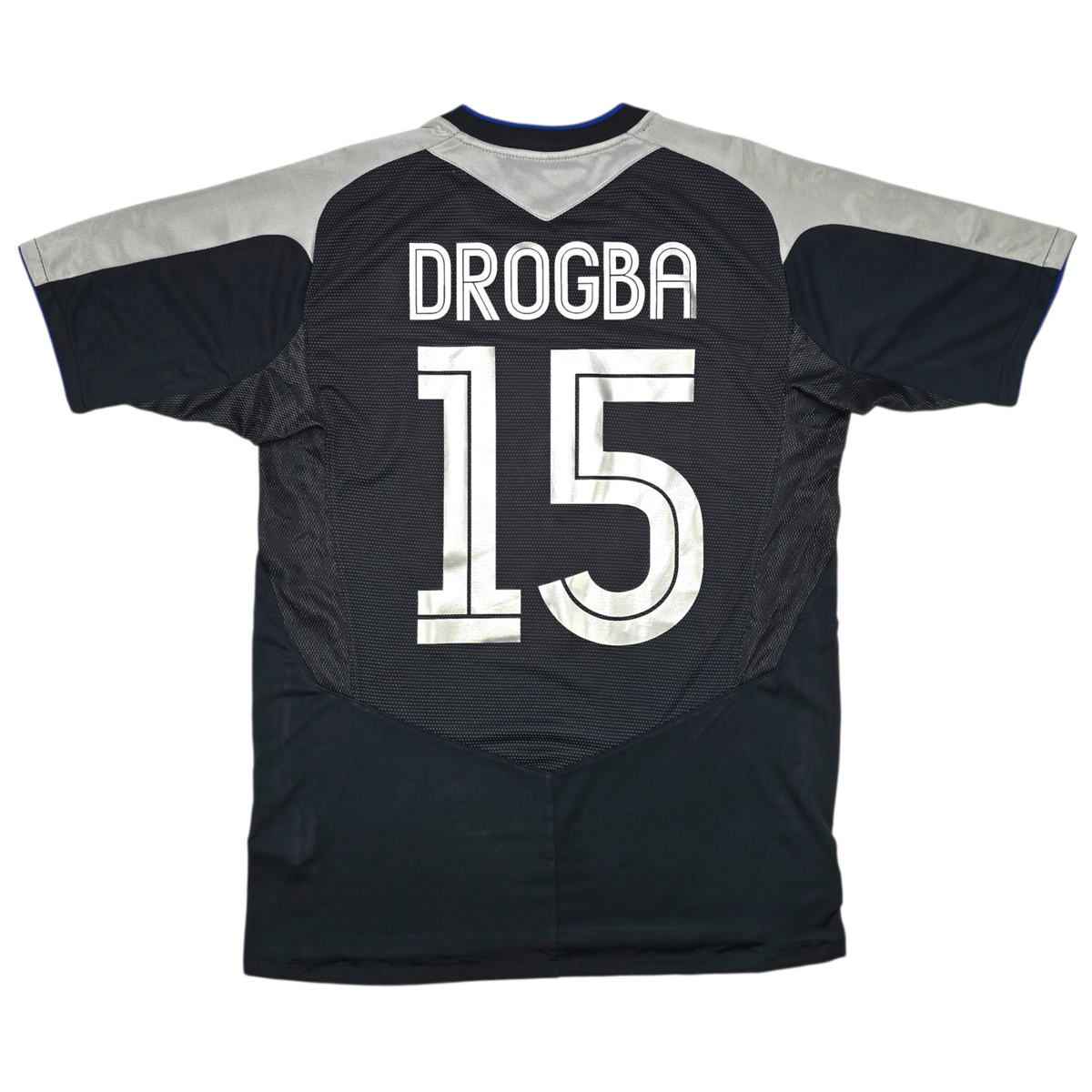 2004/05 Chelsea Away Football Shirt (S) Umbro 15 Drogba - Football Finery - FF302537B